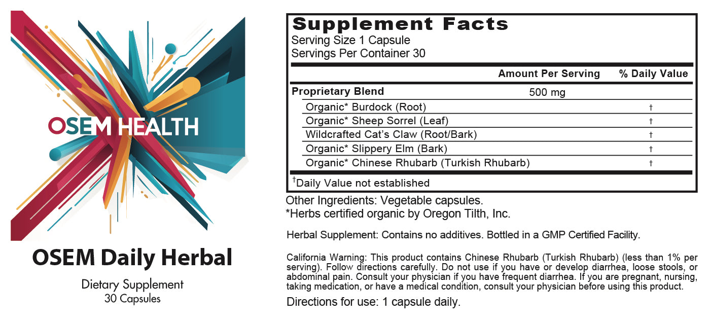 OSEM DAILY HERBAL
