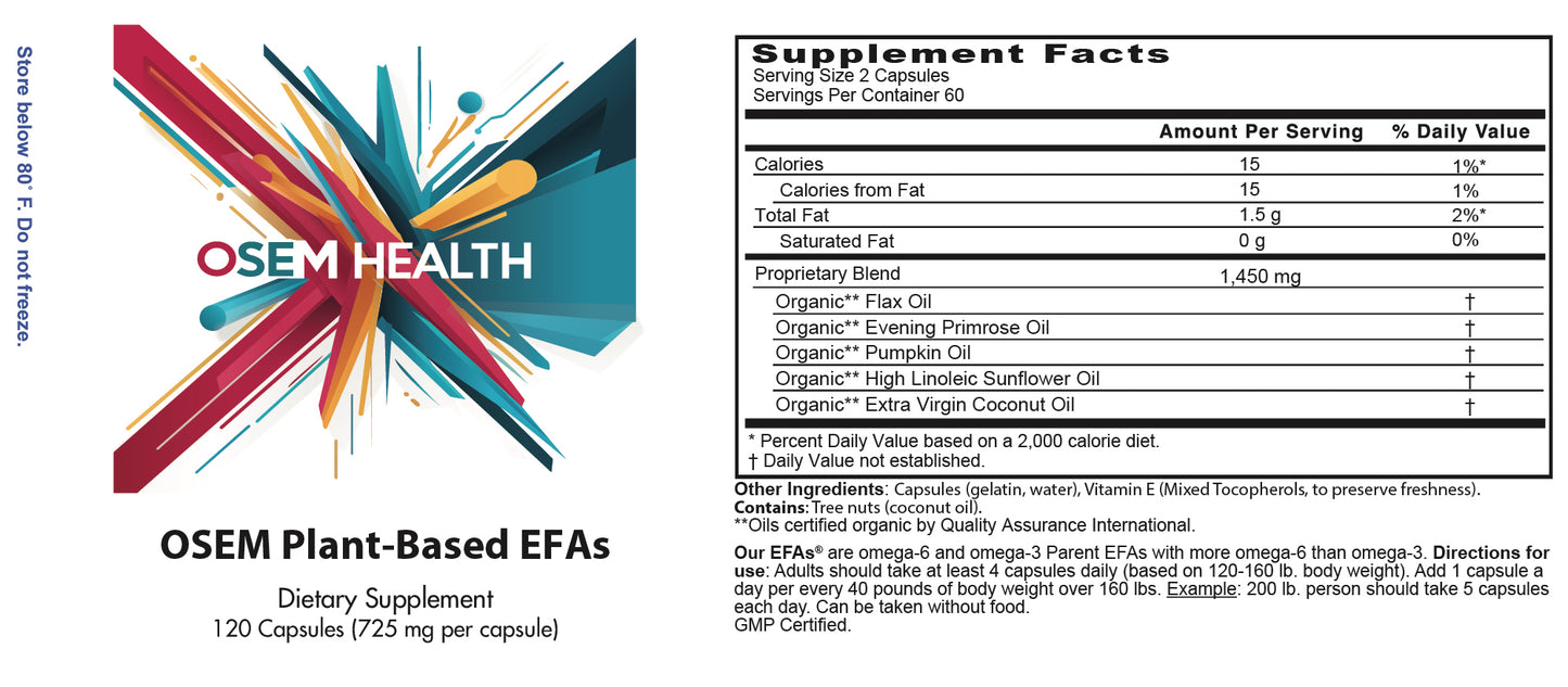 OSEM PLANT-BASED EFAs
